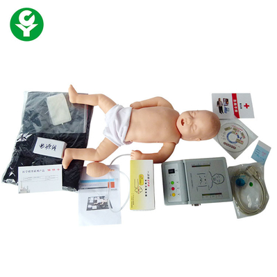 Enseignement infantile de réanimation cardio-respiratoire simulé par mannequin humain de soins aux patients